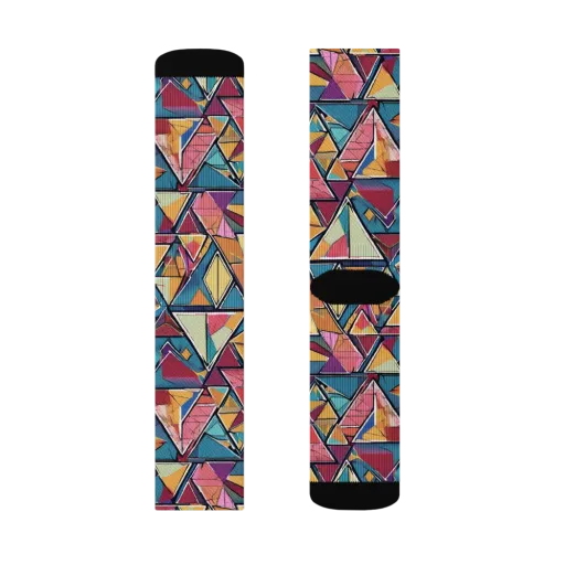 Color Theory Clash on a Socks