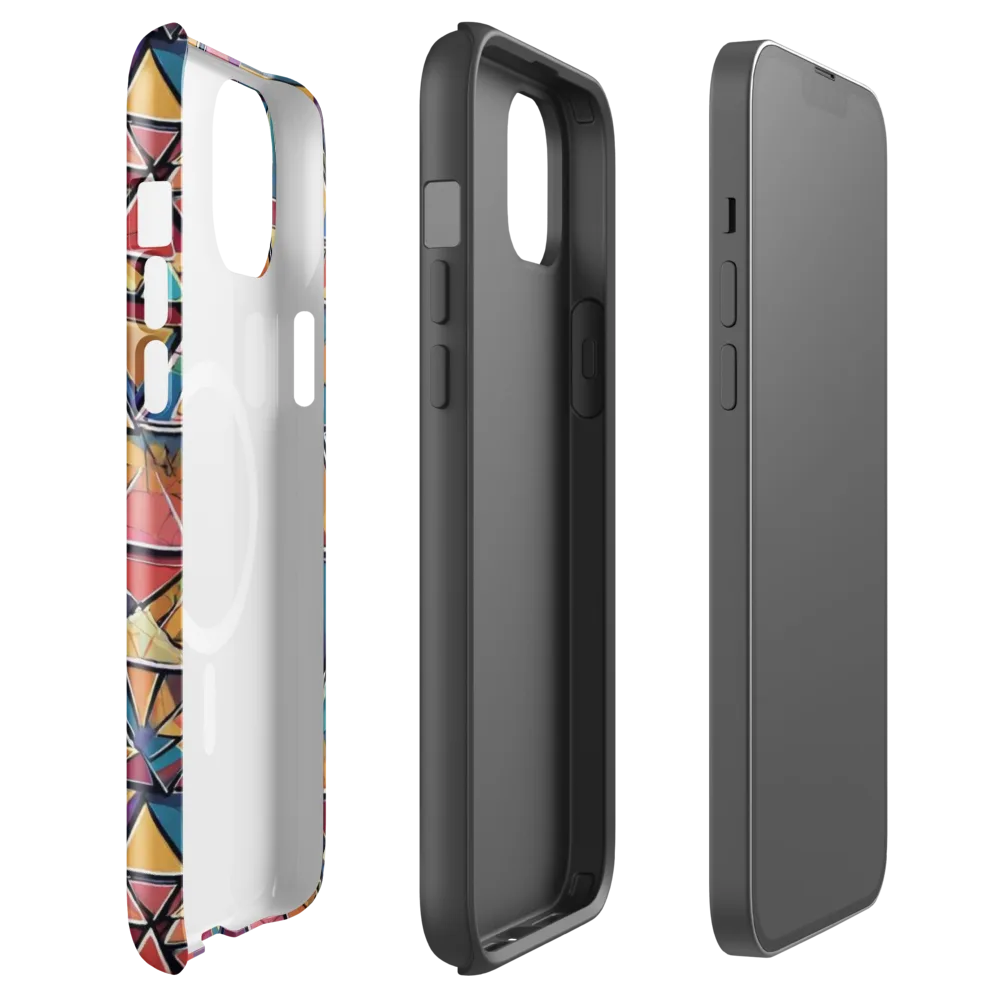 Color Theory Clash on MagSafe Tough Case for iPhone® — Front