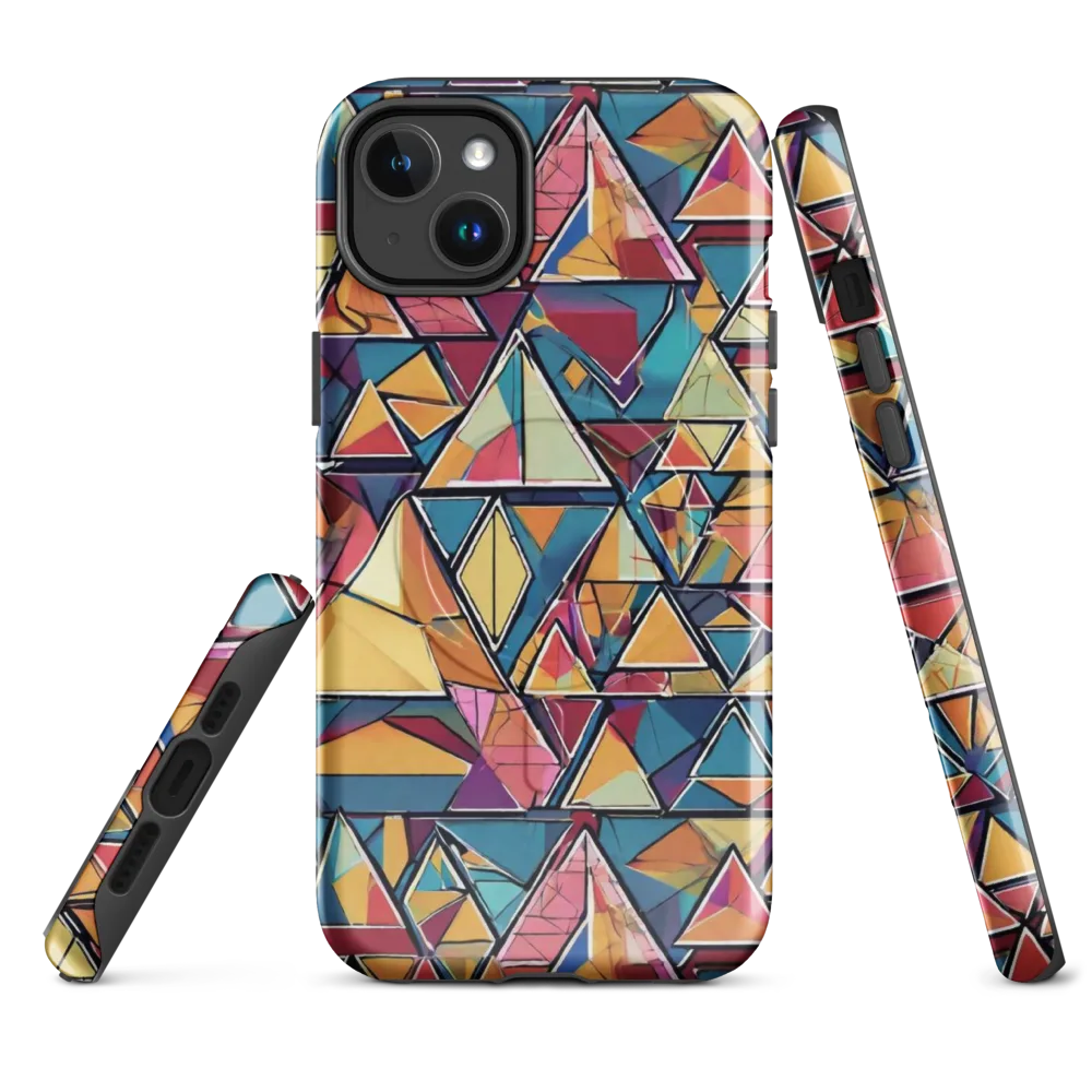 Color Theory Clash on MagSafe Tough Case for iPhone® — Front