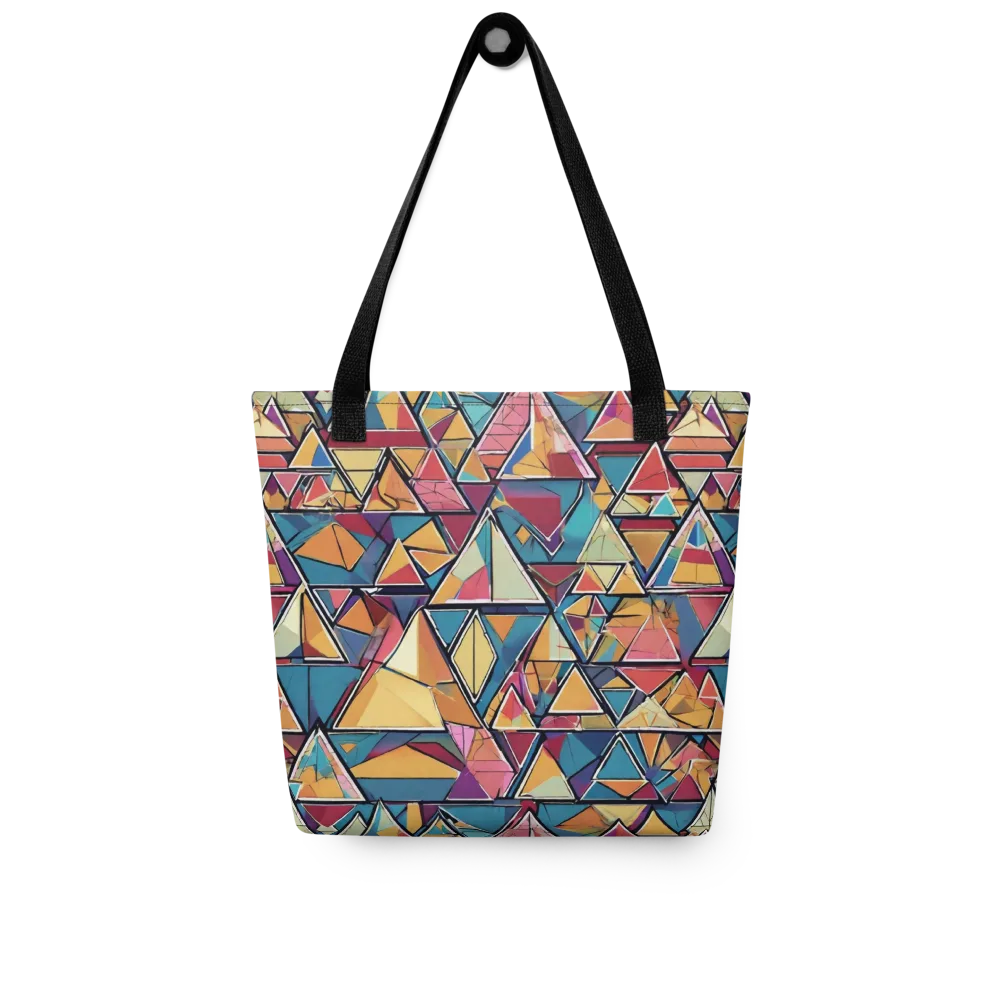 Color Theory Clash on Tote Bag — Front
