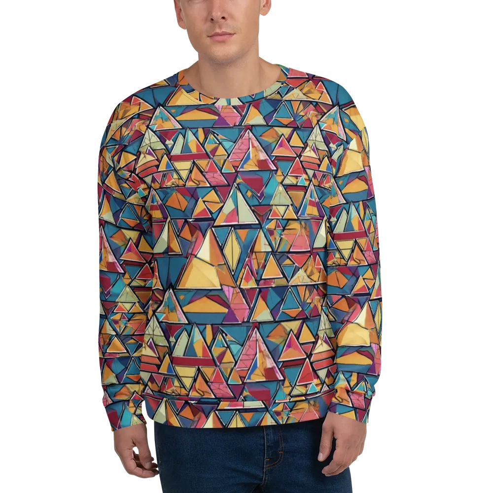 Color Theory Clash on Sweatshirt — Front
