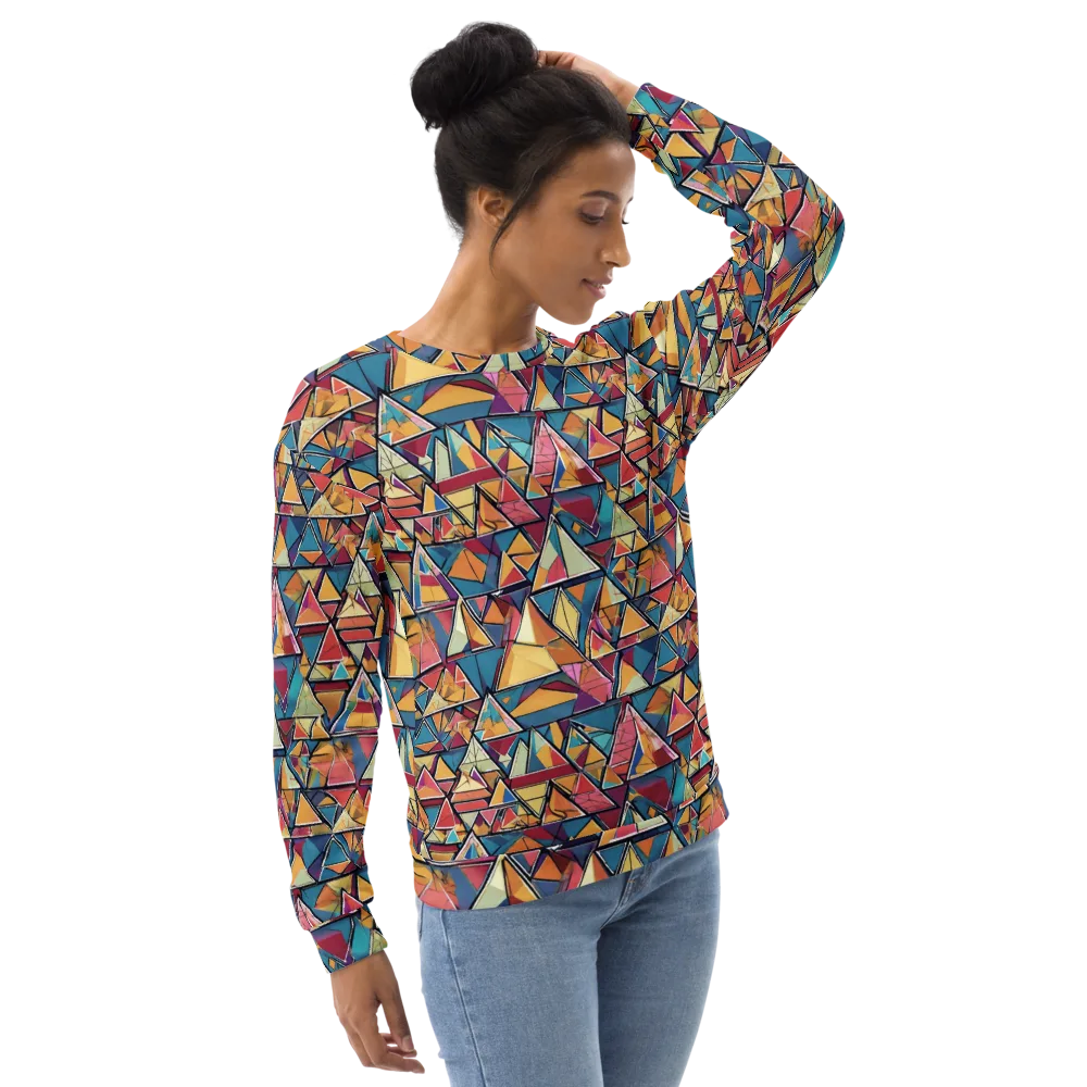 Color Theory Clash on Sweatshirt — Right Front