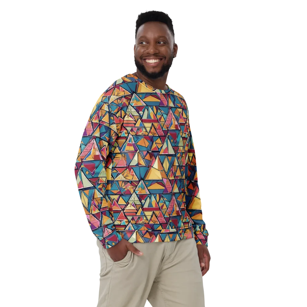 Color Theory Clash on Sweatshirt — Front