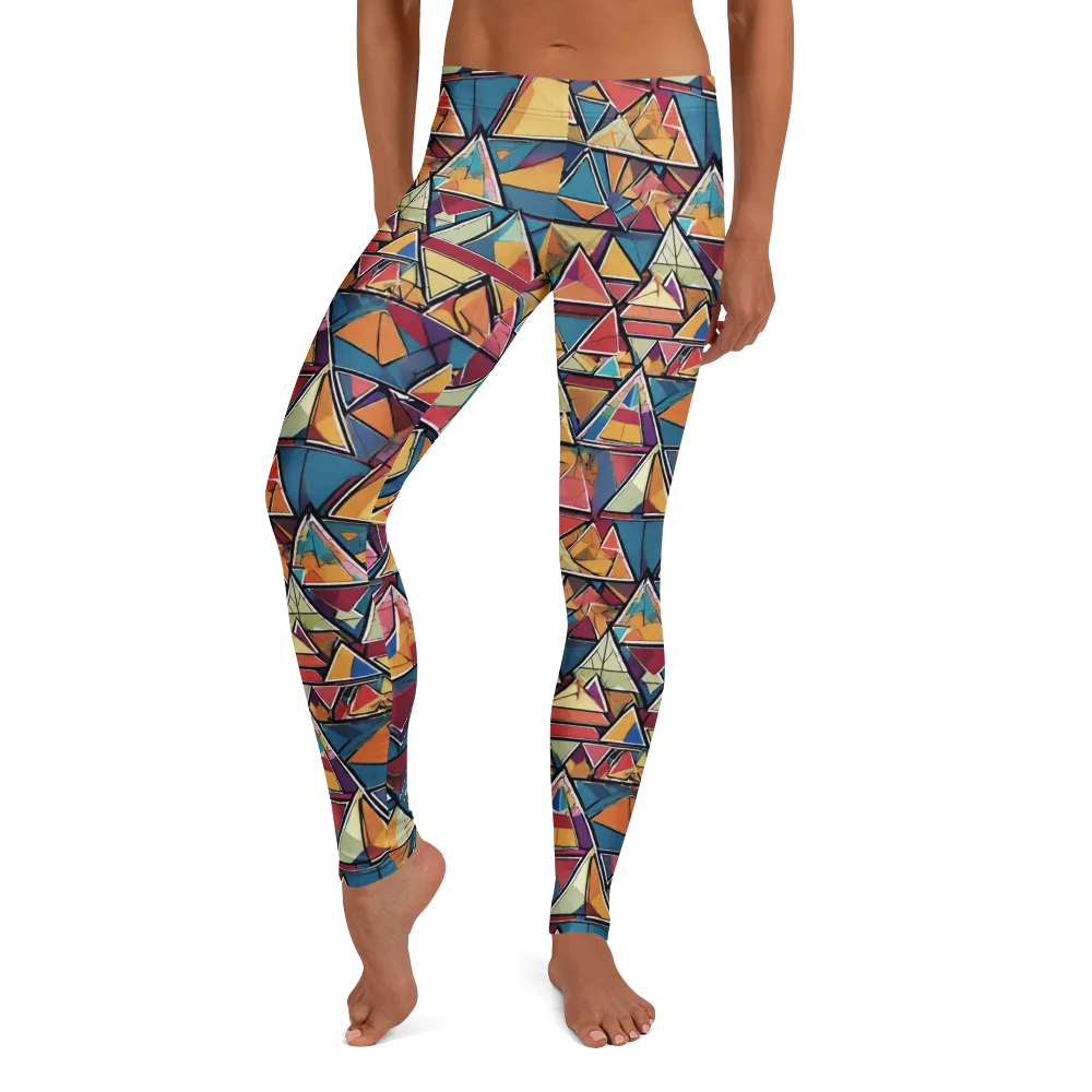 Color Theory Clash on Leggings — Front