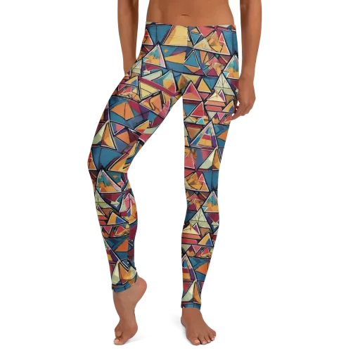 Color Theory Clash on a Leggings