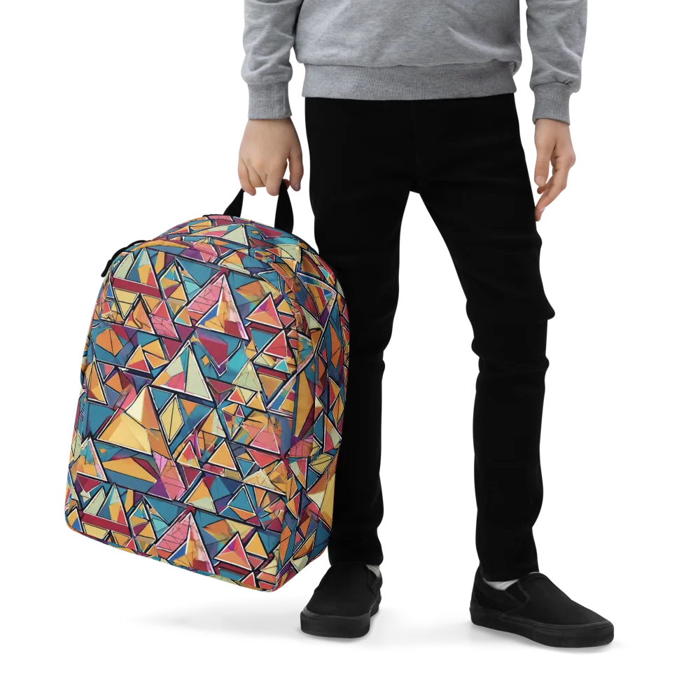 Color Theory Clash on Minimalist Backpack — Zoomed-in