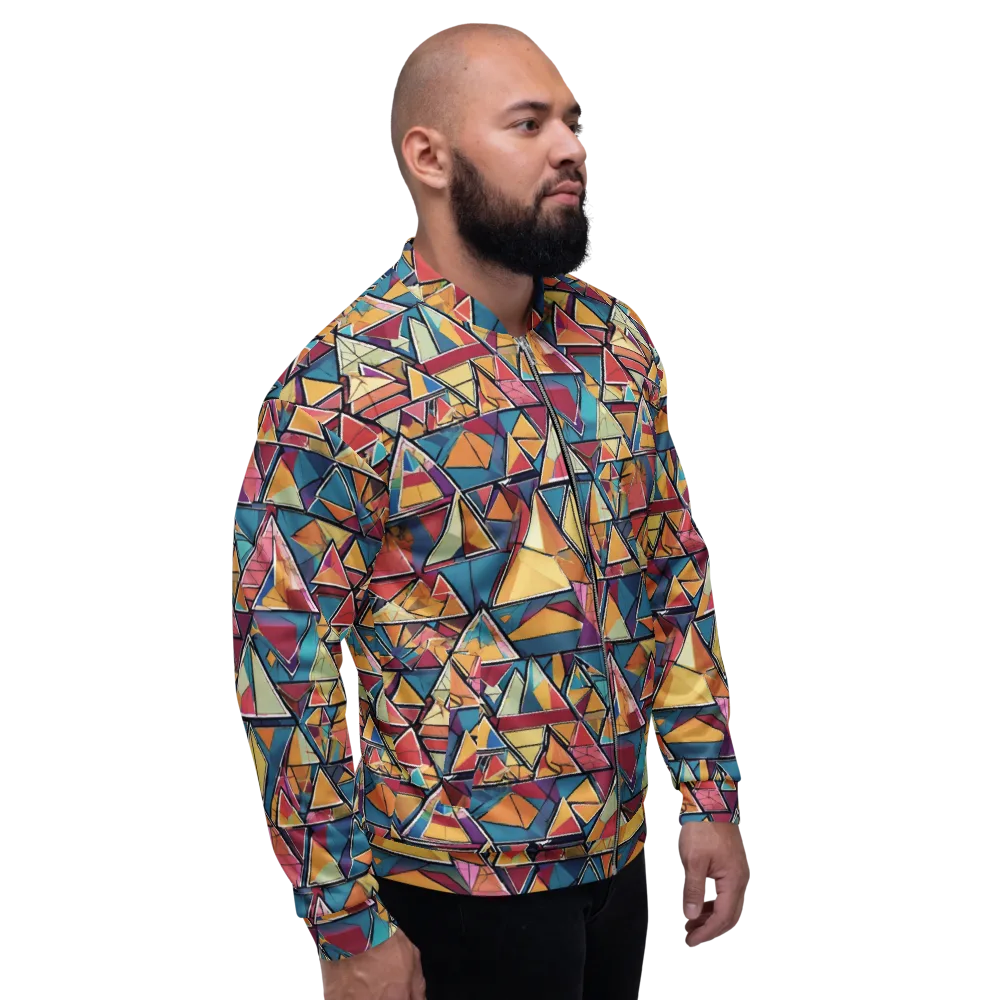 Color Theory Clash on Bomber Jacket — Right