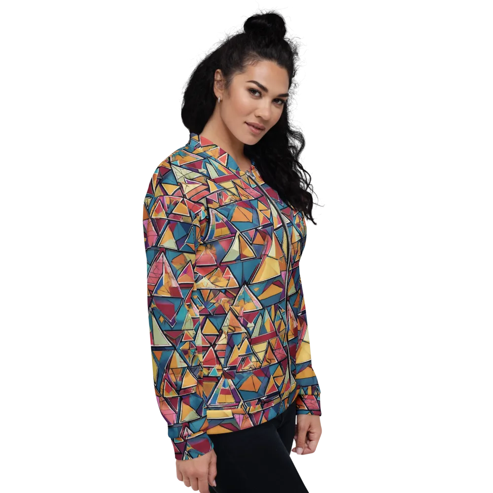 Color Theory Clash on Bomber Jacket — Right