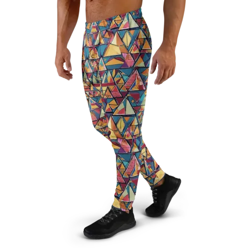 Color Theory Clash on a Men's Joggers