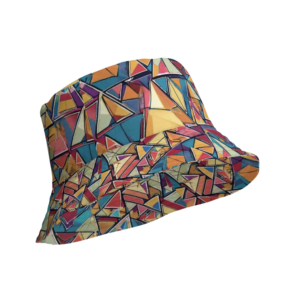 Color Theory Clash on Reversible Bucket Hat — Product details Outside