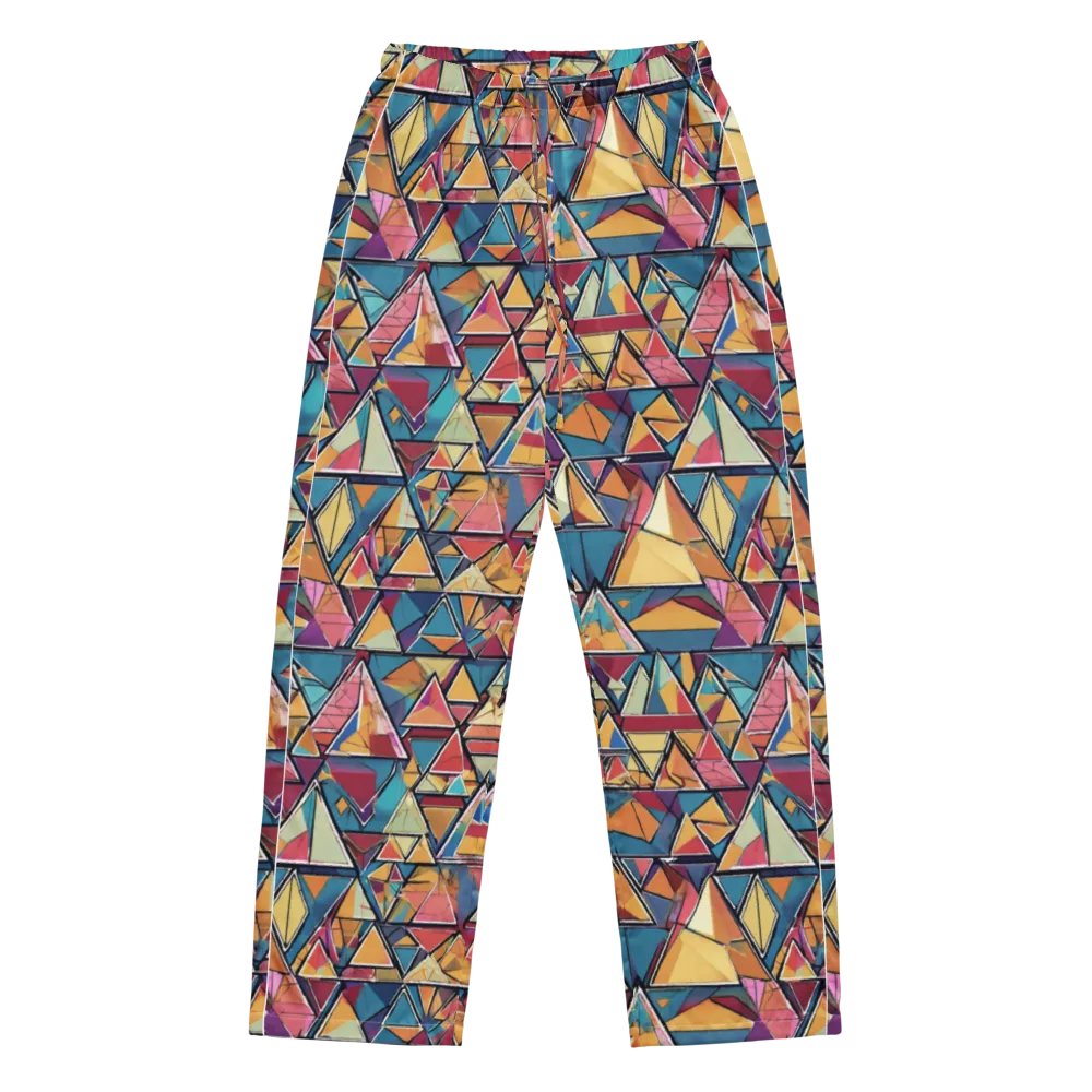 Color Theory Clash on Women's Pajama Pants — Front