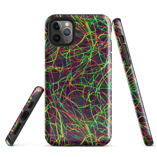 Luminous Labyrinth on a Tough Case for iPhone®