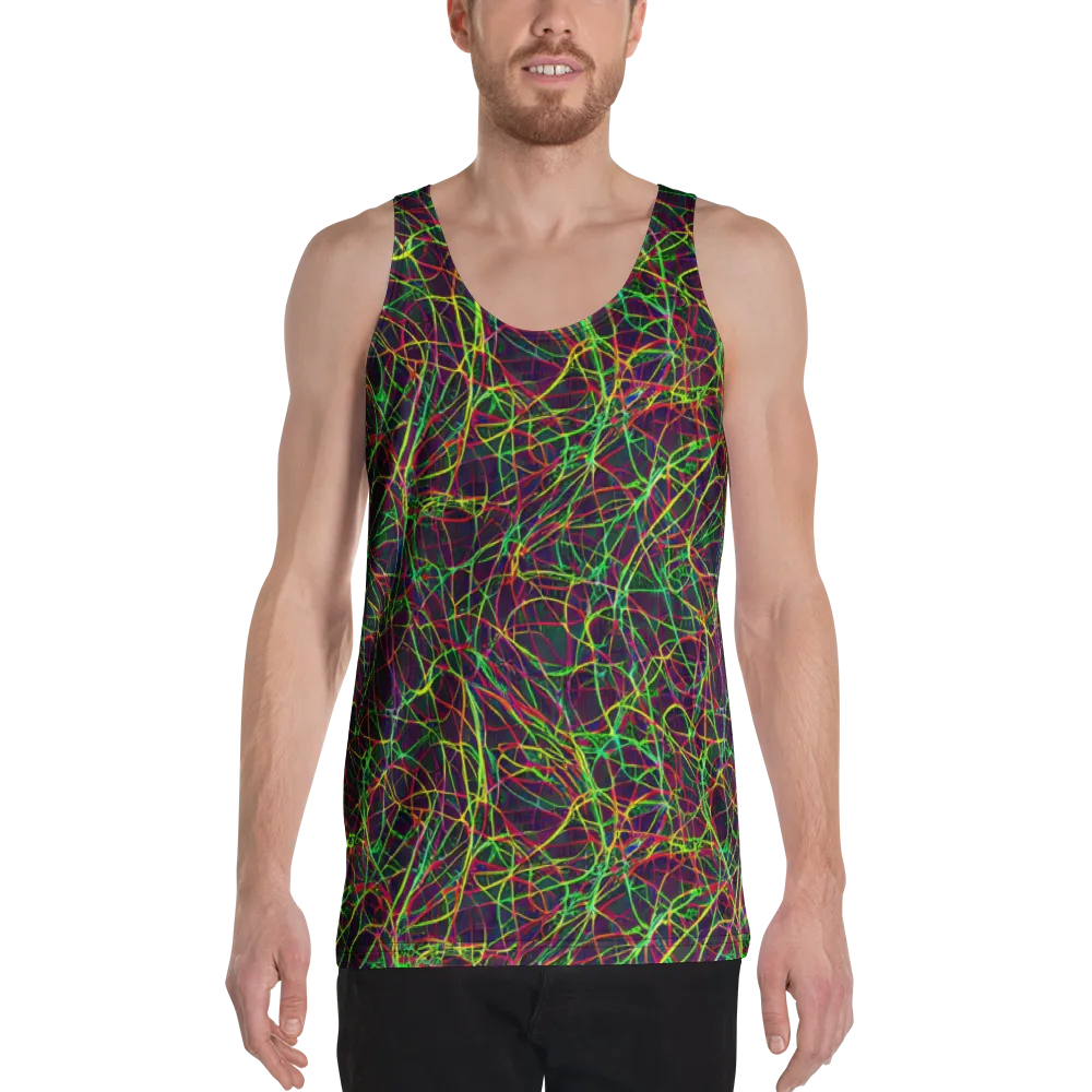 Luminous Labyrinth on Men's Tank Top — Front