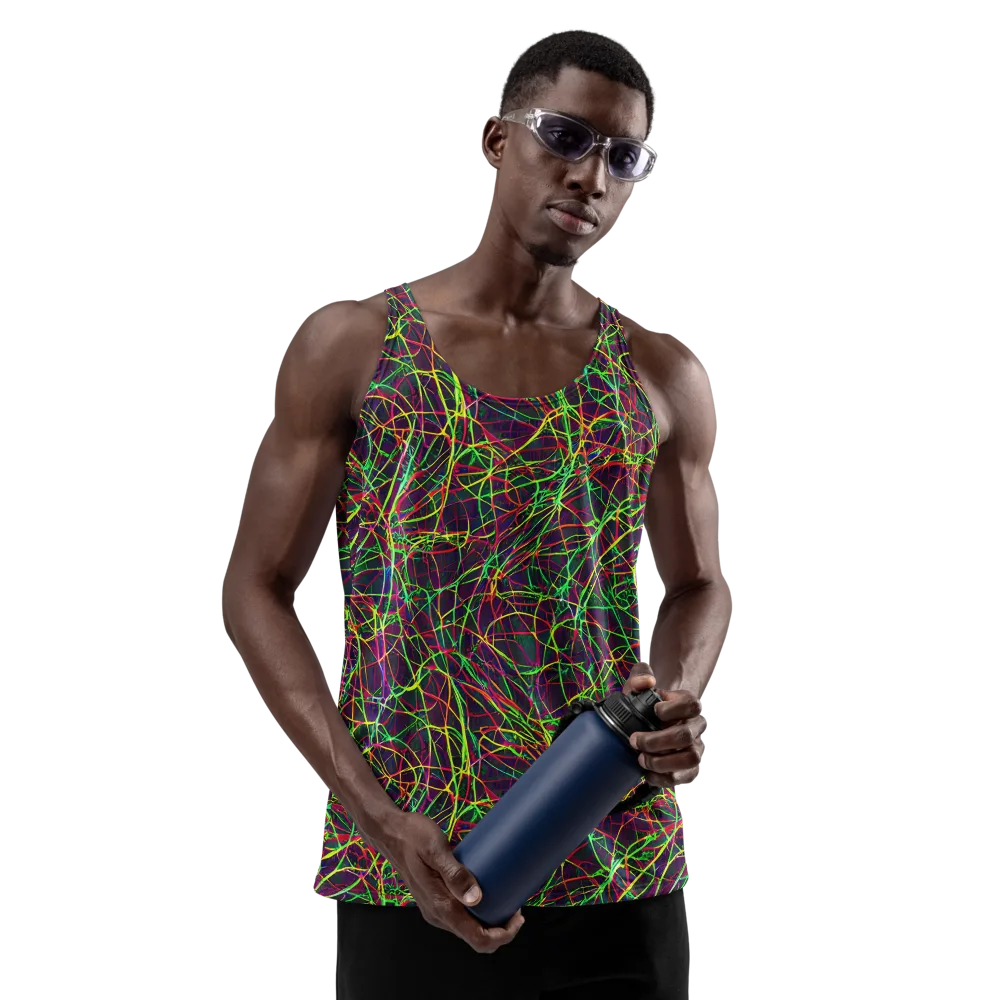 Luminous Labyrinth on Men's Tank Top — Front