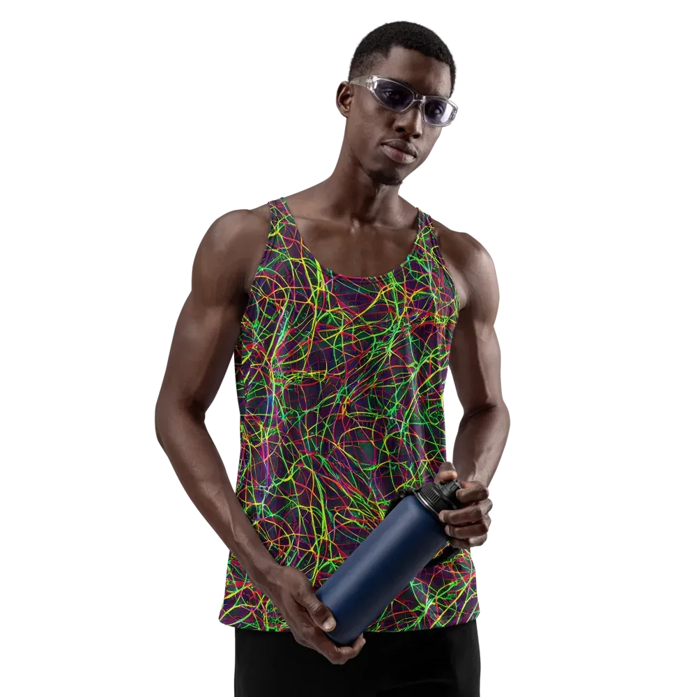 Luminous Labyrinth on Men's Tank Top — Front