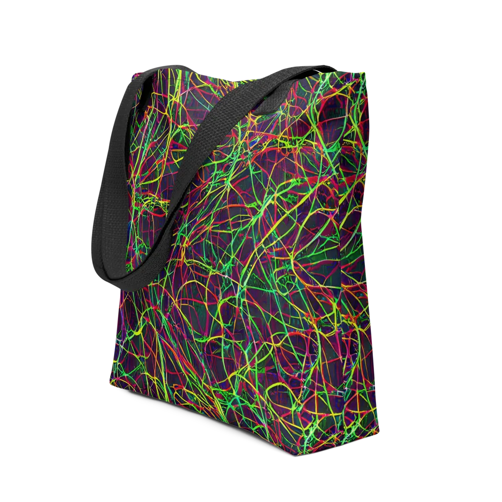Luminous Labyrinth on Tote Bag — Front