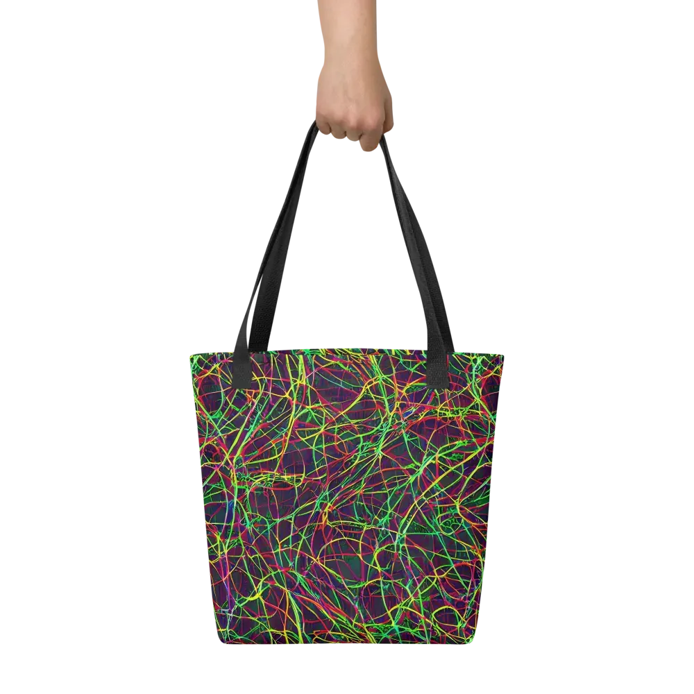 Luminous Labyrinth on Tote Bag — Front