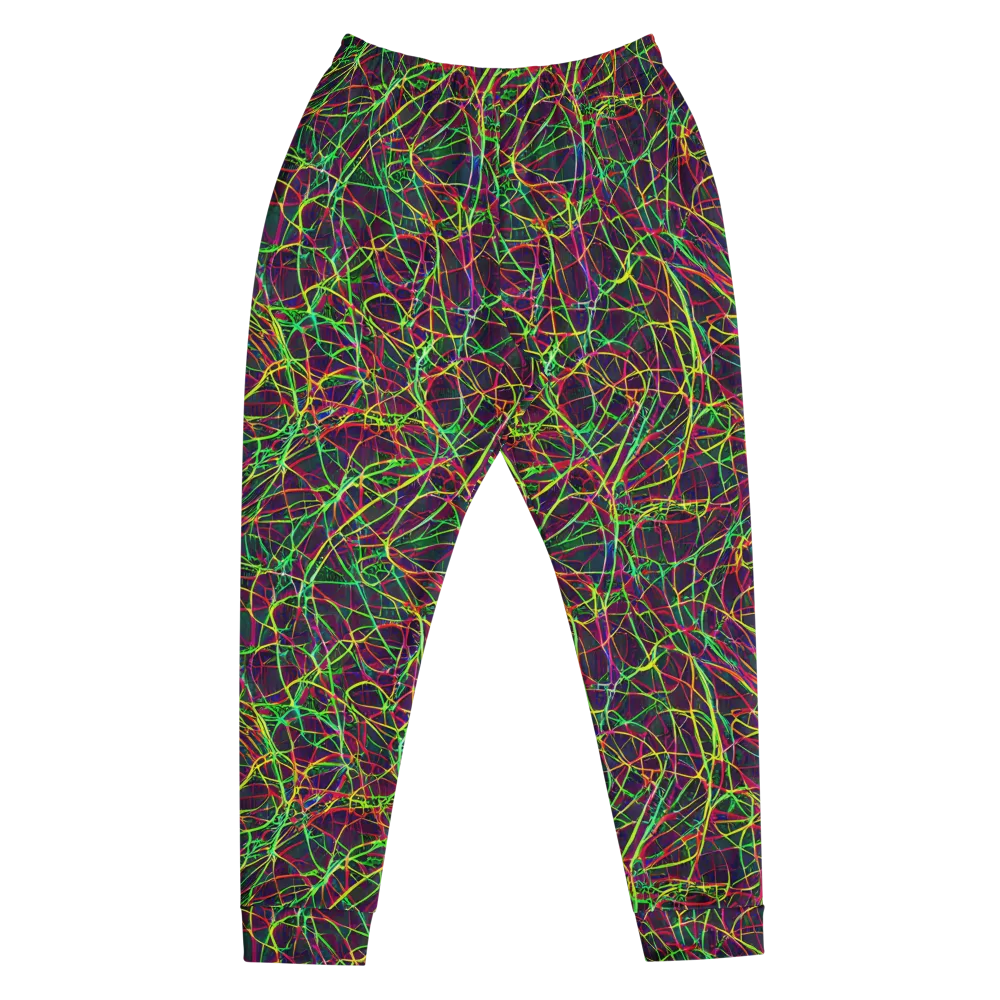 Luminous Labyrinth on Men's Joggers — Front