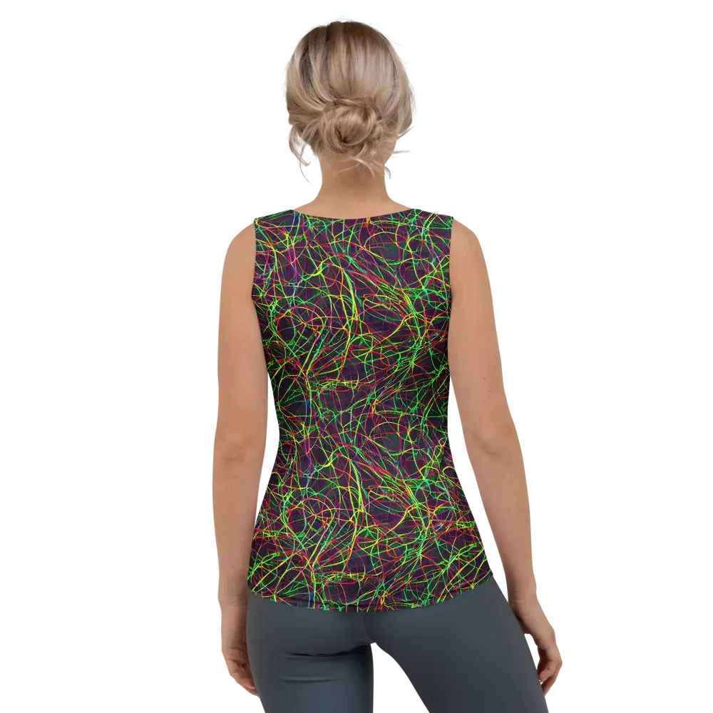 Luminous Labyrinth on Women's Tank Top — Back