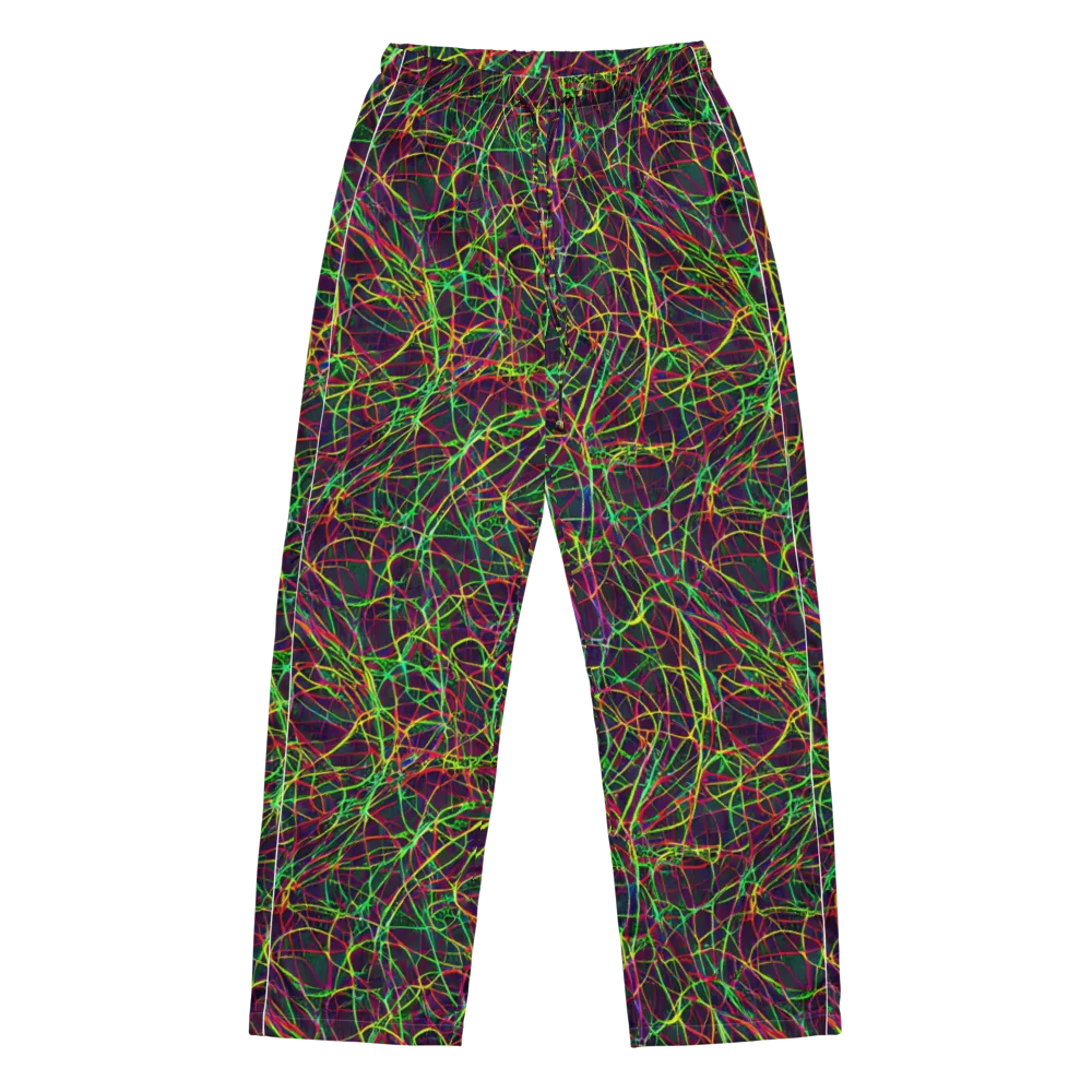 Luminous Labyrinth on Women's Pajama Pants — Front