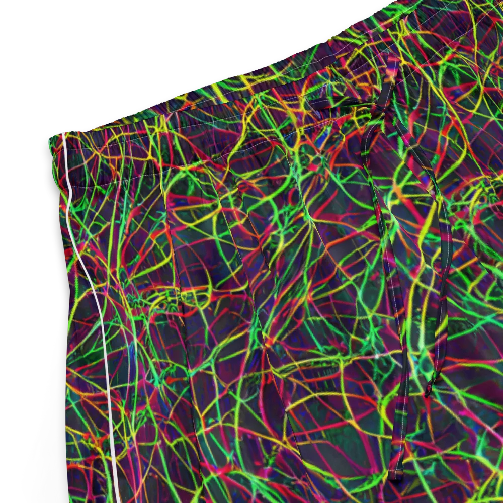 Luminous Labyrinth on Women's Pajama Shorts — Product details
