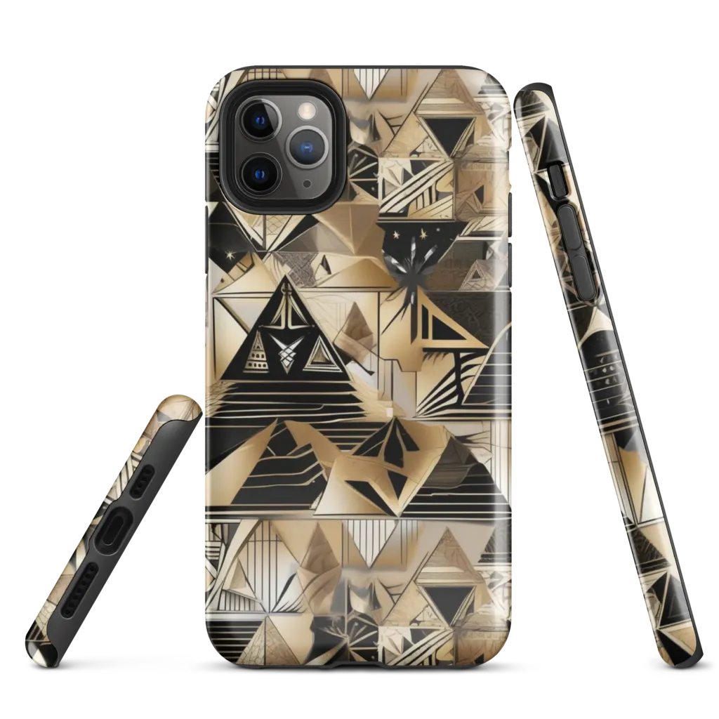 Nocturne Facets on Tough Case for iPhone® — Front