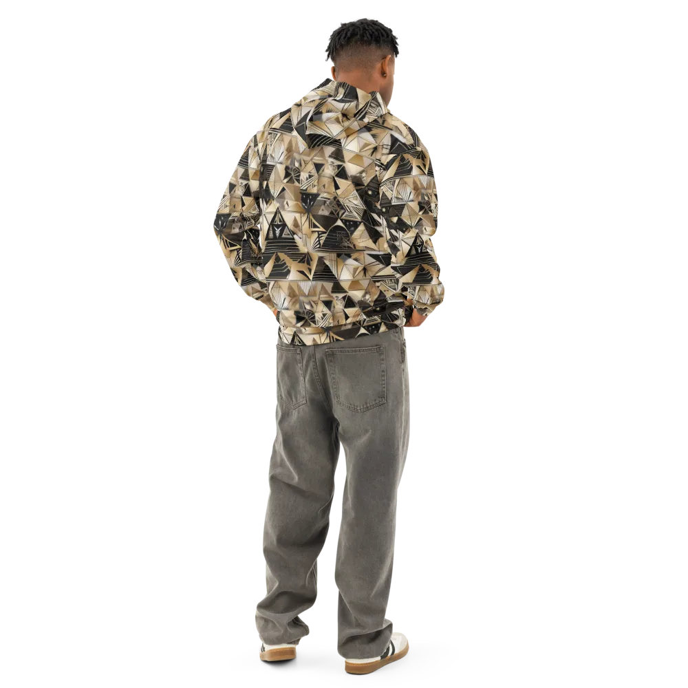 Nocturne Facets on Cotton Hoodie — Back