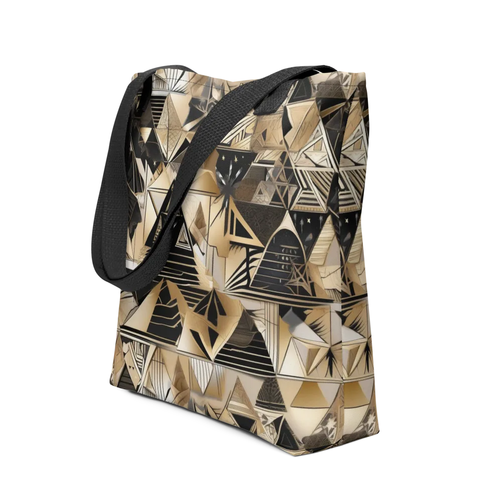 Nocturne Facets on Tote Bag — Front