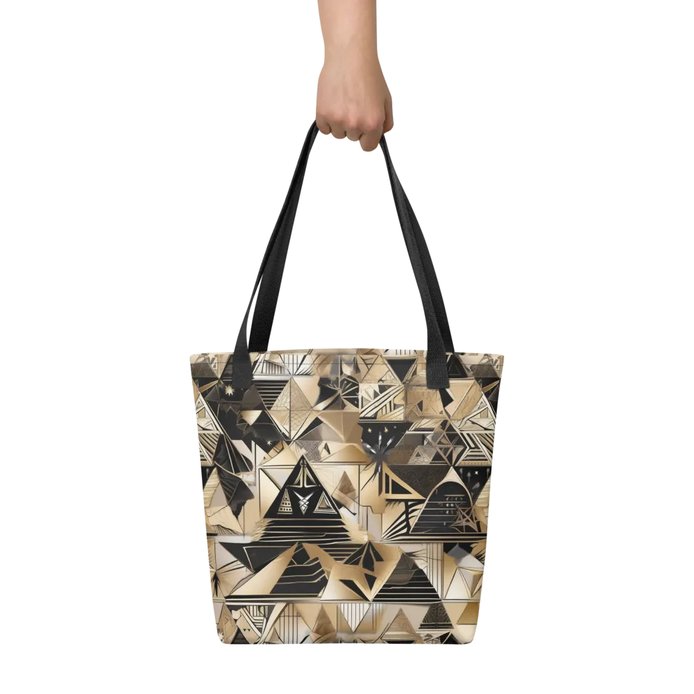 Nocturne Facets on Tote Bag — Front