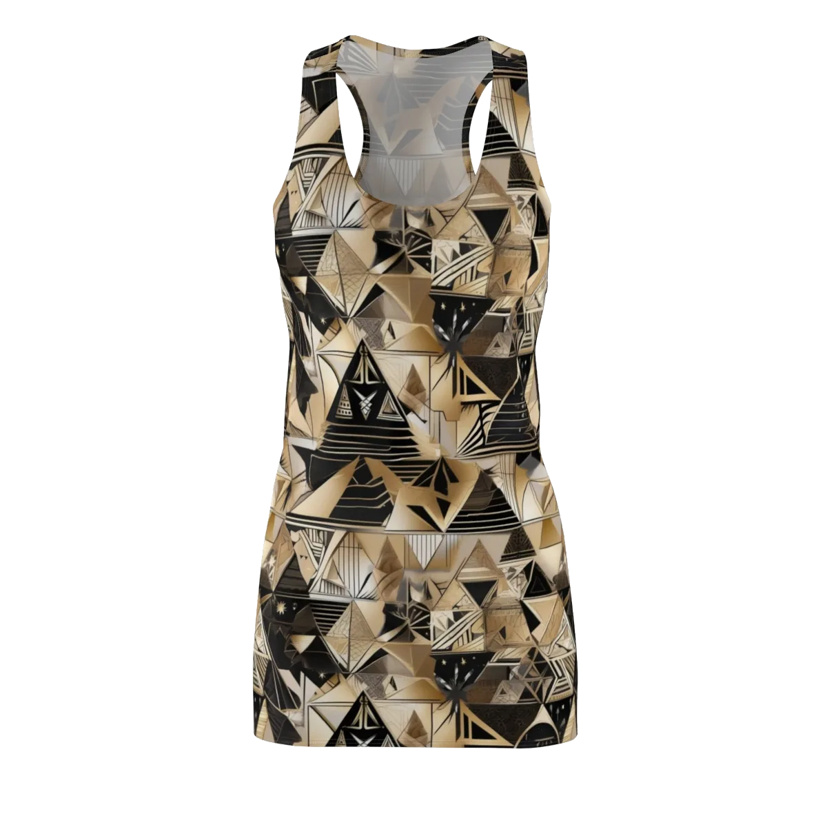 Nocturne Facets on Racerback Dress — Front