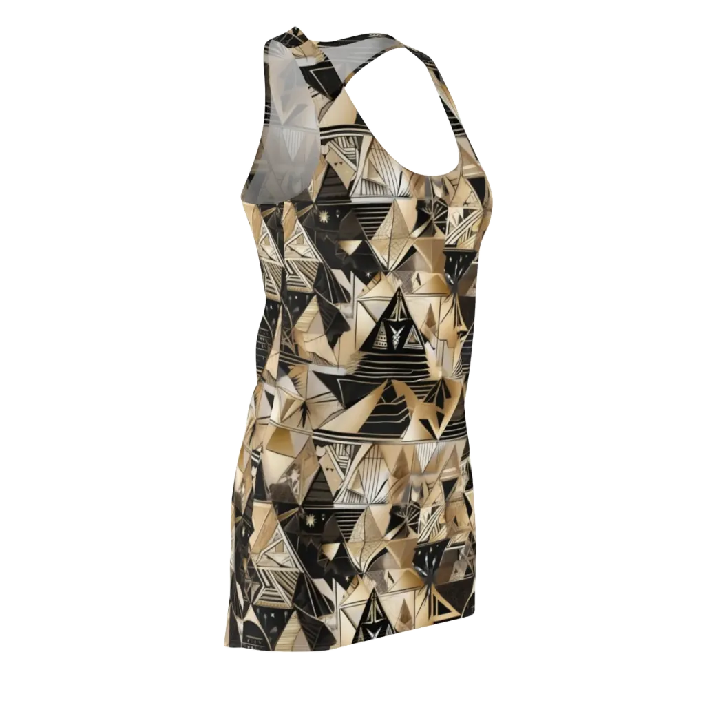 Nocturne Facets on Racerback Dress — Front Side
