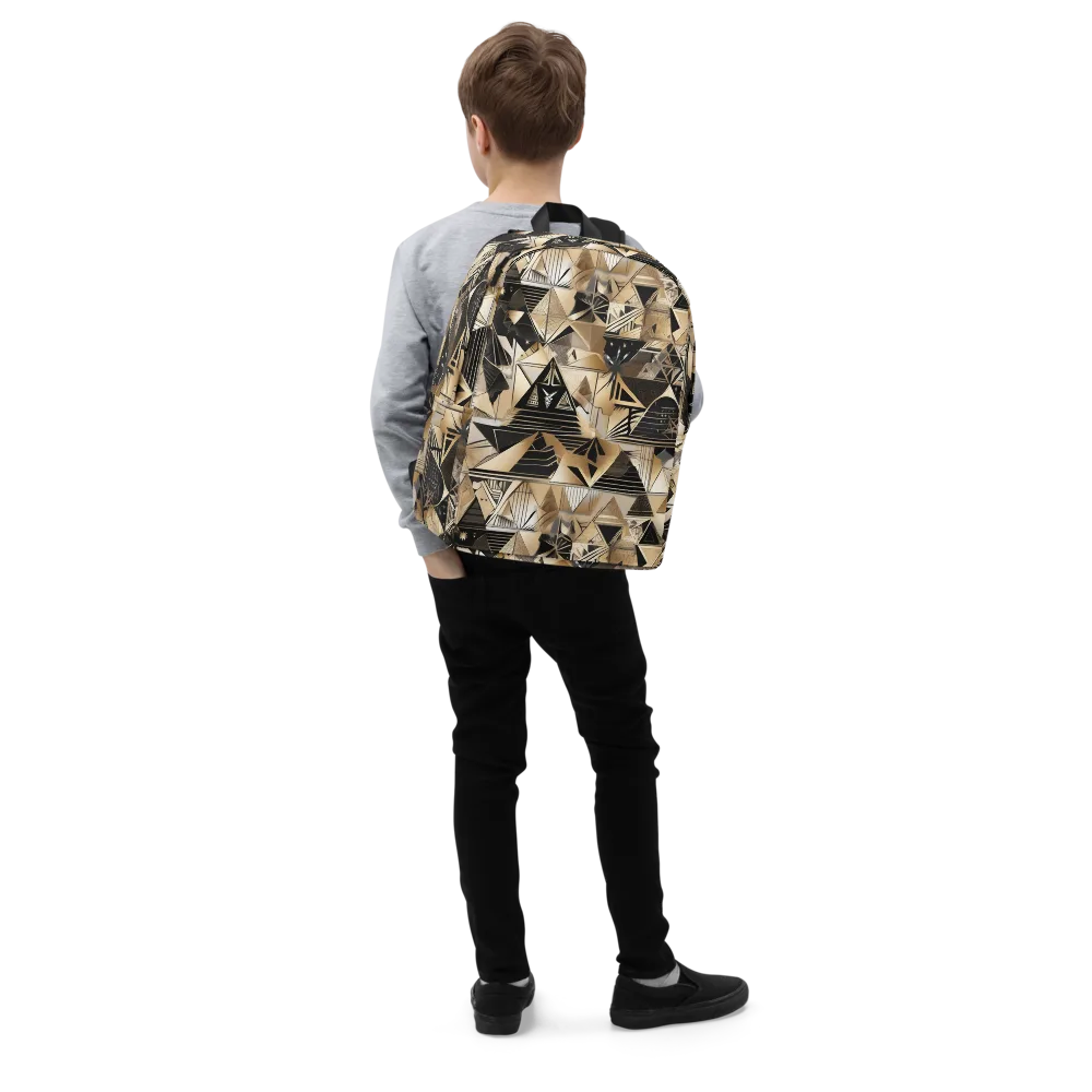 Nocturne Facets on Minimalist Backpack — Right Front