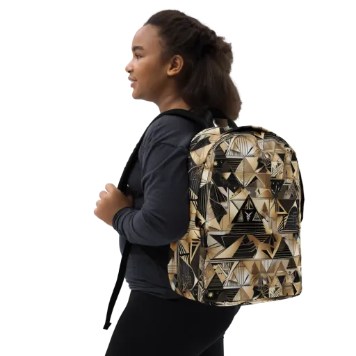Nocturne Facets on a Minimalist Backpack