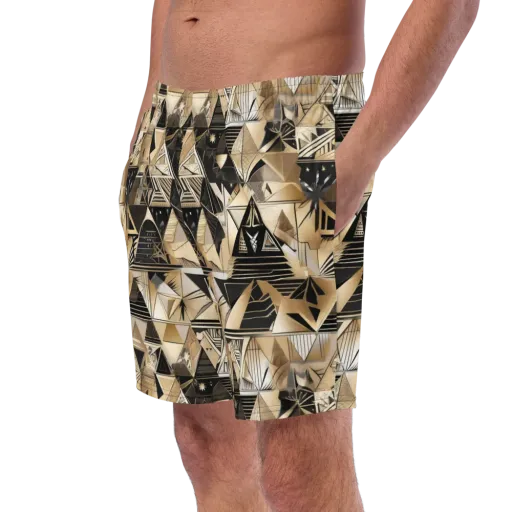 Nocturne Facets on a Swim Trunks