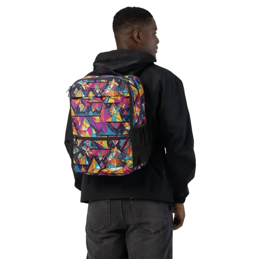 Prismatic Origami on a Utility Backpack