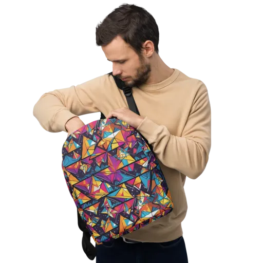 Prismatic Origami on a Minimalist Backpack