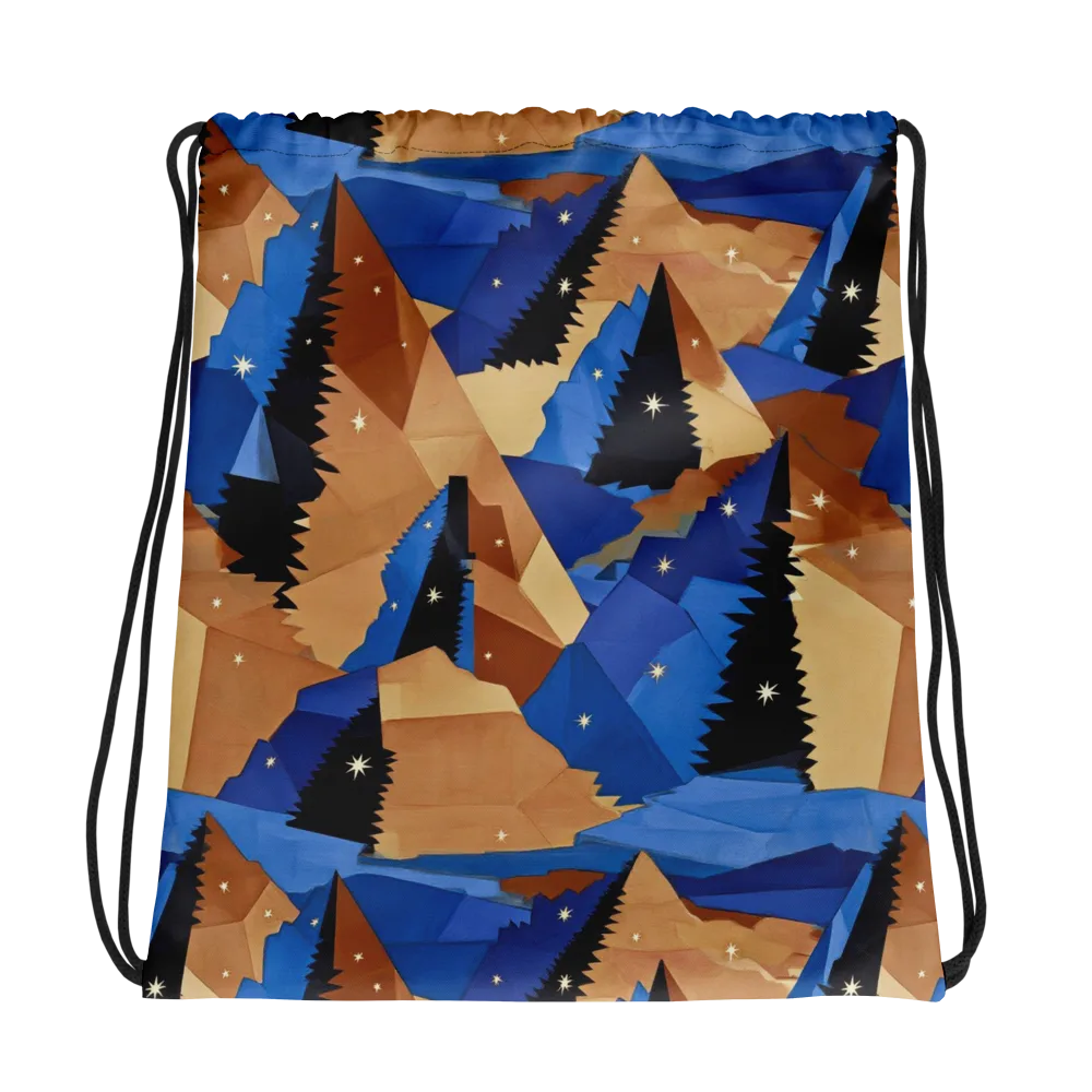 Midnight Alpine on Drawstring Bag — Photo
