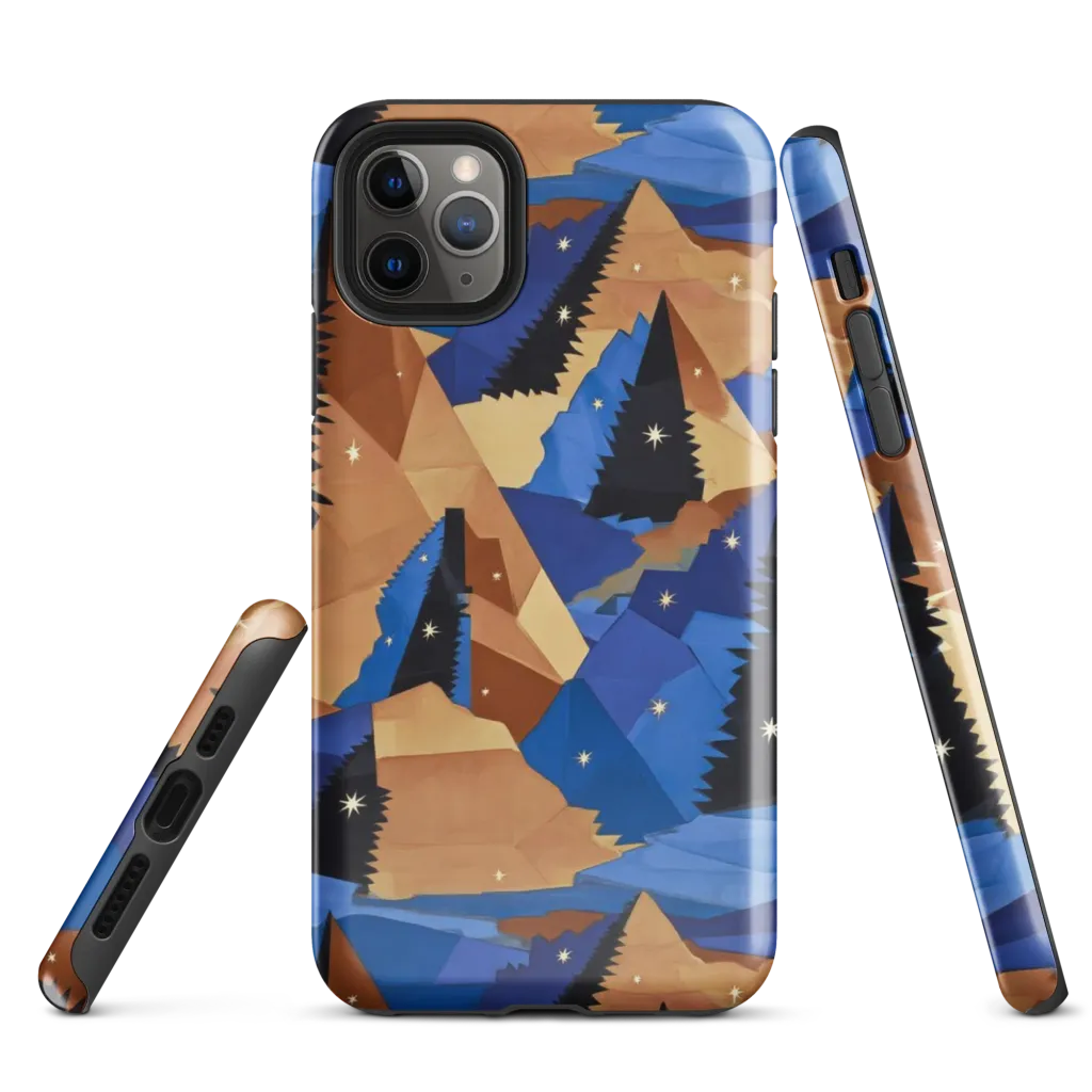 Midnight Alpine on Tough Case for iPhone® — Front