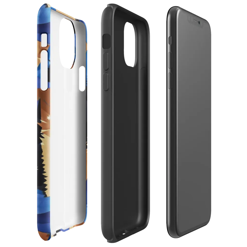 Midnight Alpine on Tough Case for iPhone® — Right