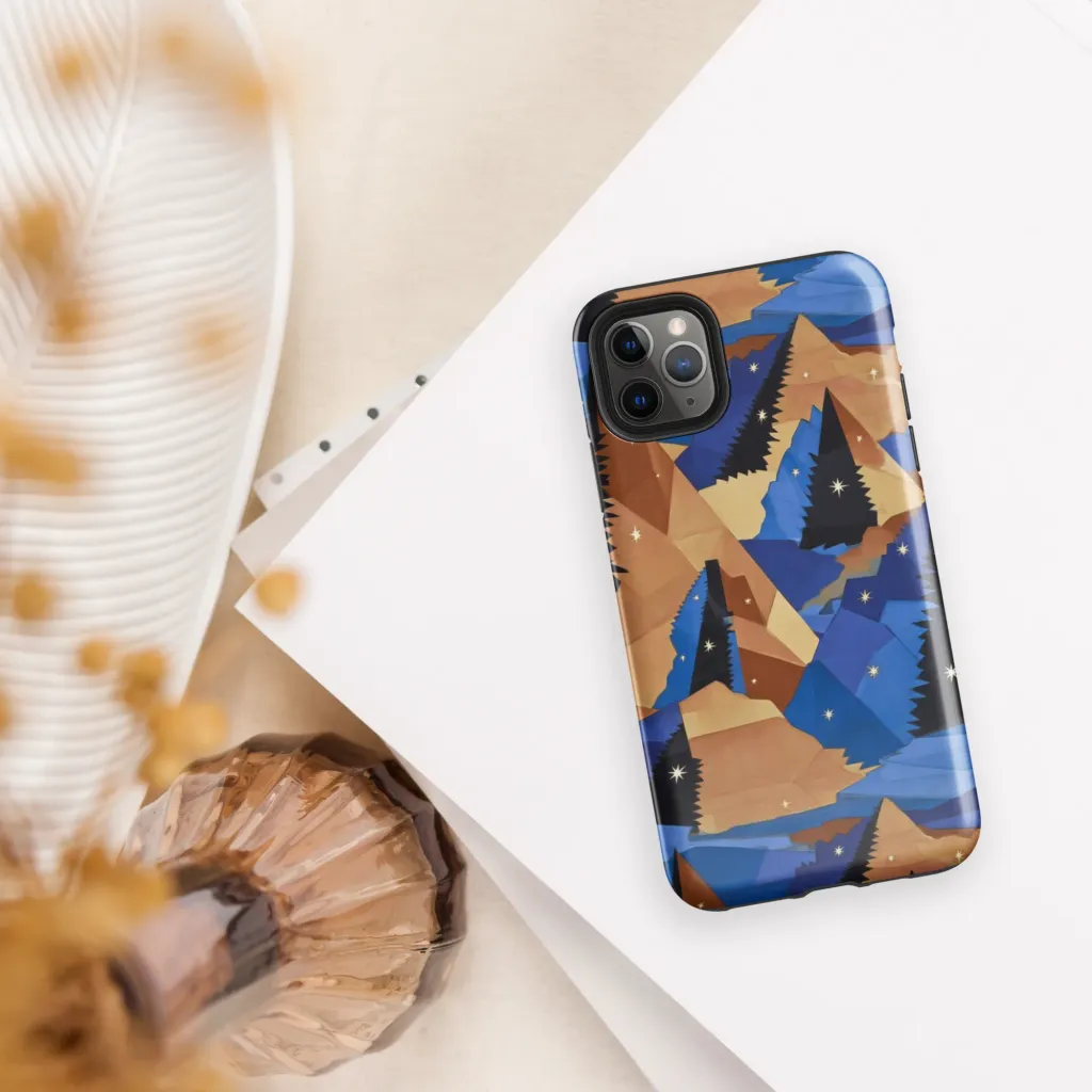 Midnight Alpine on Tough Case for iPhone® — Front