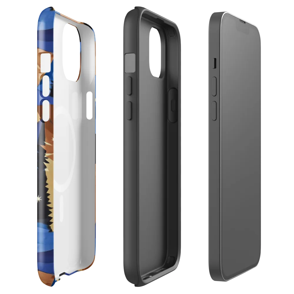 Midnight Alpine on MagSafe Tough Case for iPhone® — Front