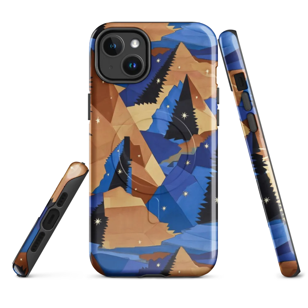 Midnight Alpine on MagSafe Tough Case for iPhone® — Front