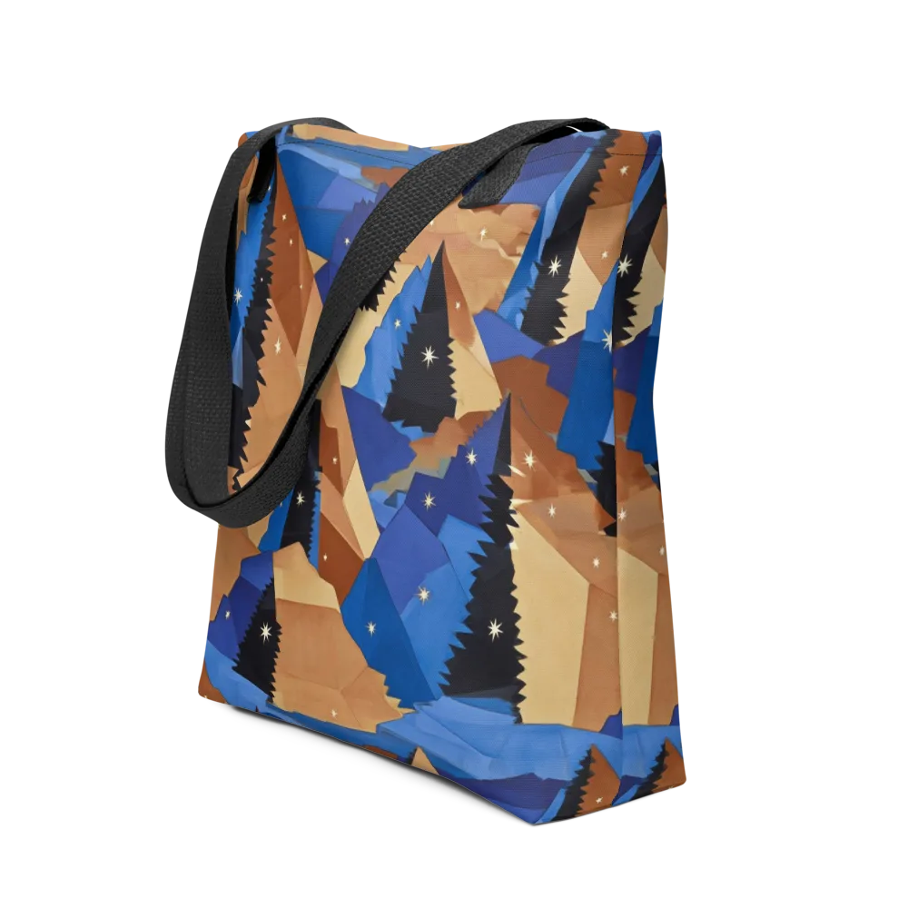 Midnight Alpine on Tote Bag — Front