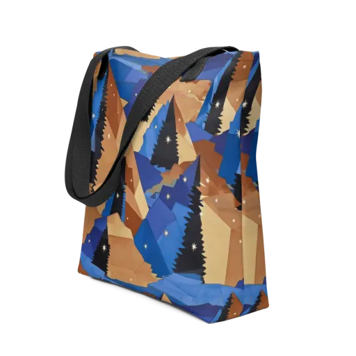 Midnight Alpine on a Tote Bag