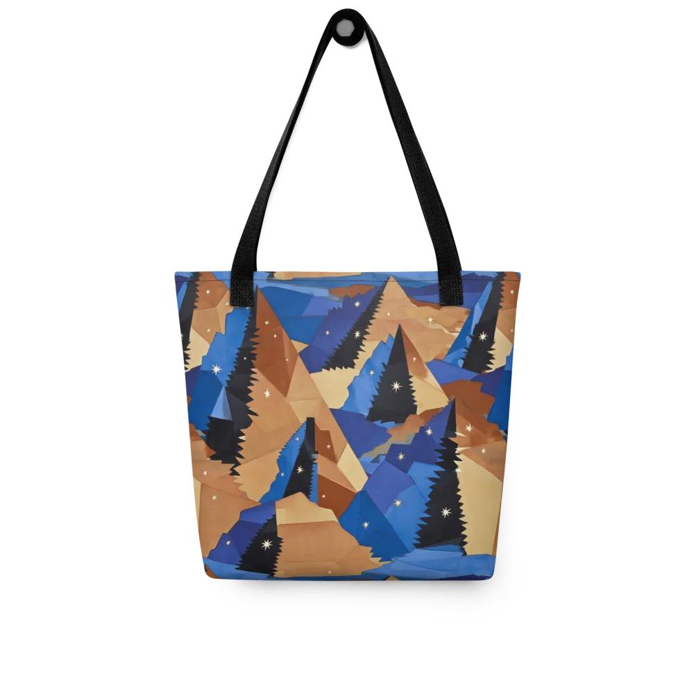 Midnight Alpine on Tote Bag — Front