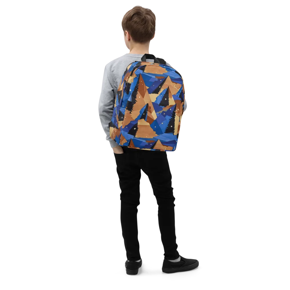 Midnight Alpine on Minimalist Backpack — Right Front