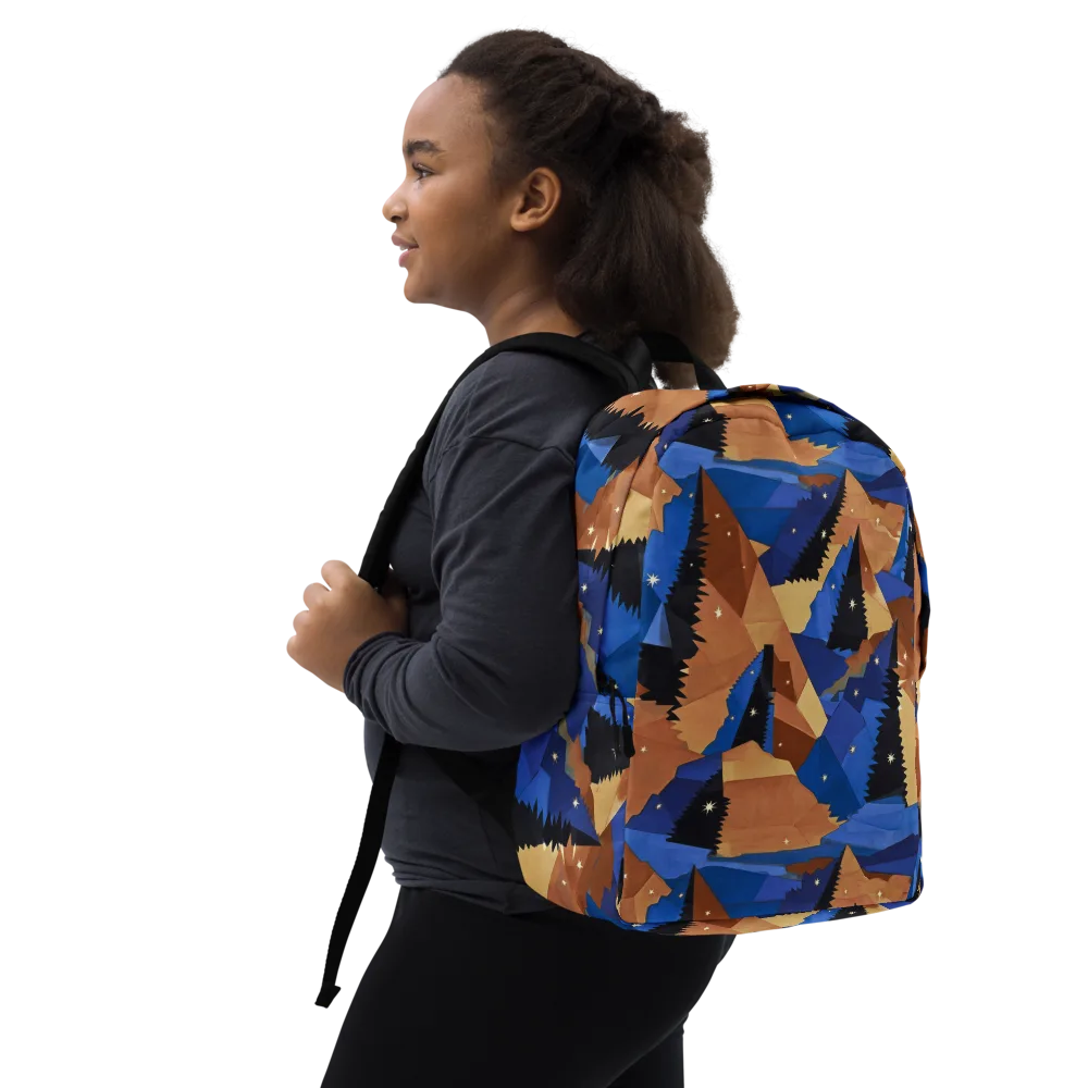 Midnight Alpine on Minimalist Backpack — Right Front