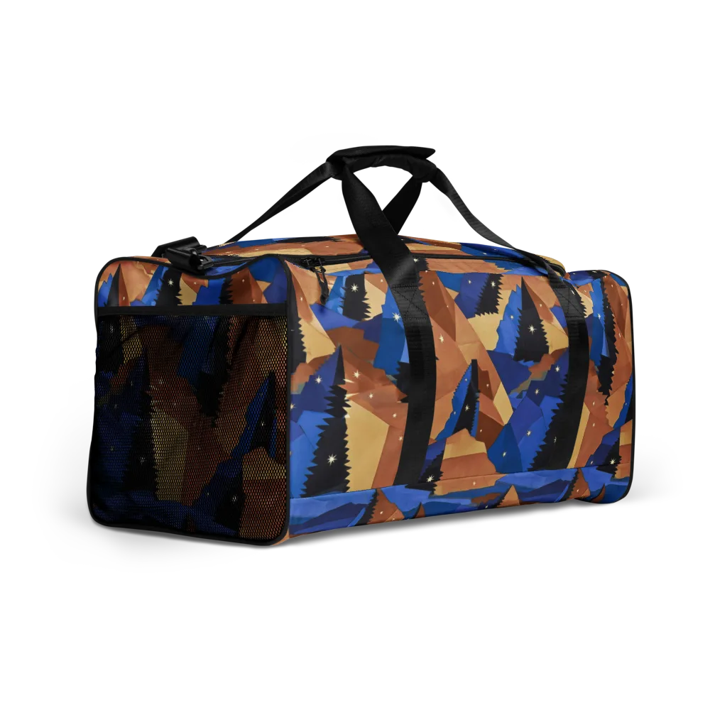 Midnight Alpine on Duffle Bag — Right Front