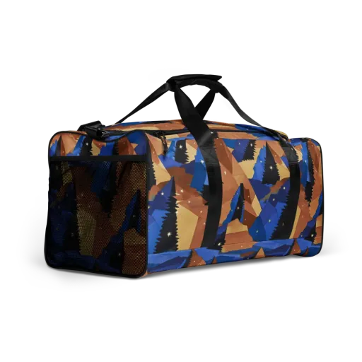 Midnight Alpine on a Duffle Bag