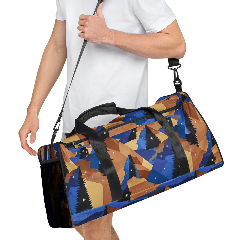 Midnight Alpine on Duffle Bag — Right Front